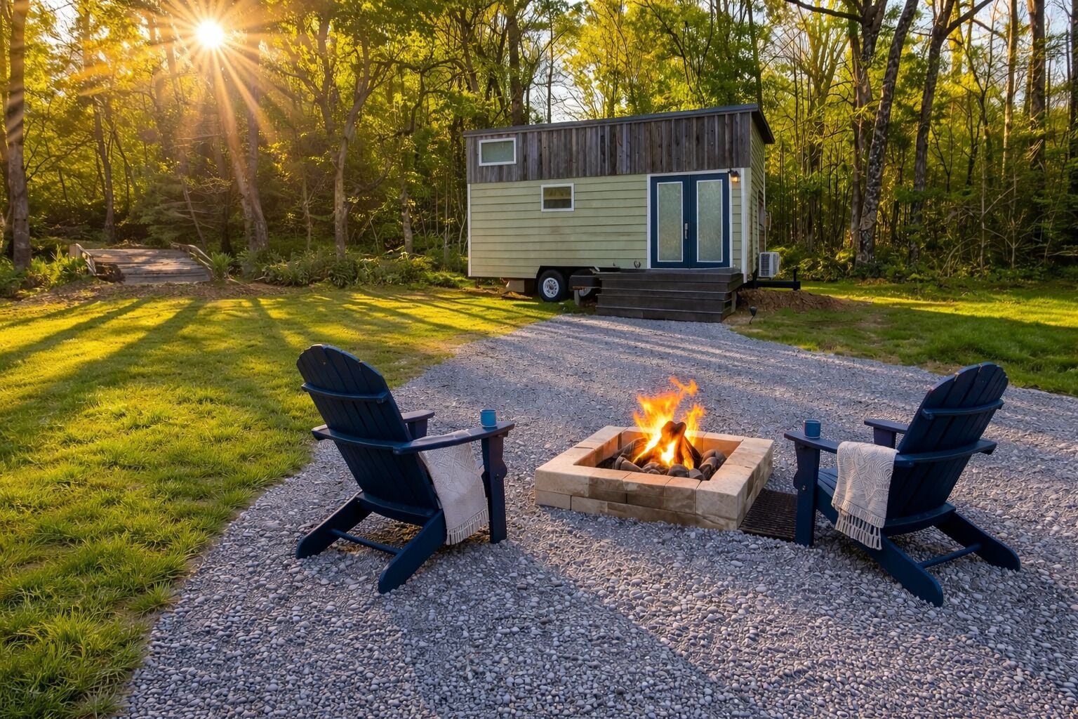 Enceinte de l’hébergement