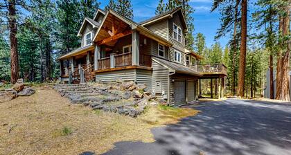 Spacious family home with wraparound deck, gas grill, and resort amenities