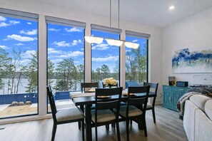 Dining - Lake Arrowhead Retreat w/ Hot Tub, Fire Pit, Game Room and Lake Access, Near ATL (Waleska)