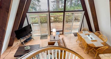 Dog-Friendly Home with Expansive Deck with Hot Tub and Dock on Woahink Lake