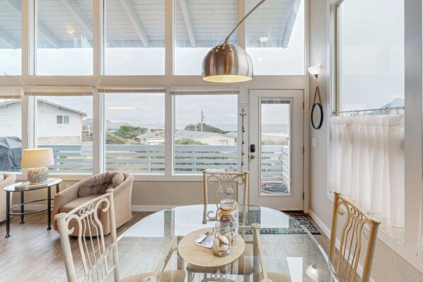 Interior - Dog-Friendly Beach House w/ Spectacular Ocean Views & Easy Access to the Beach (Florence)