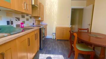 Microwave, oven, stovetop