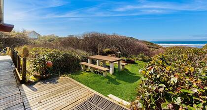 Dog-Friendly Oceanfront Cabin in the Trees with Gorgeous Views