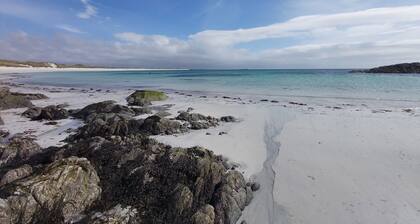 Charming Stone Cottage with Beautiful Gardens in the Heart of North Uist