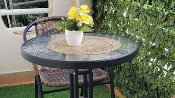 Apartemen, 1 kamar tidur | Balkon