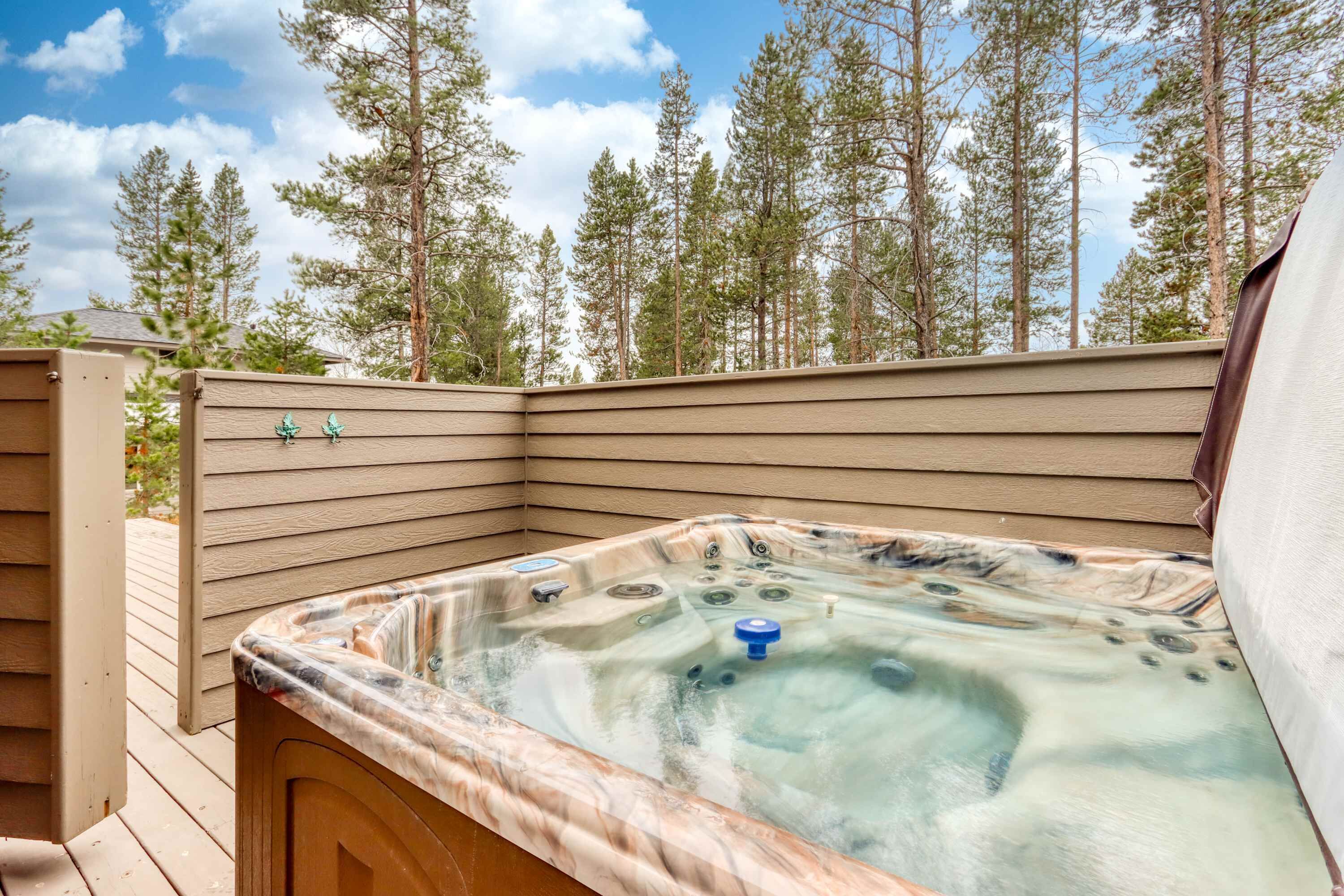 Bain à remous extérieur