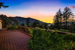 Terrace/patio - Gorge View Retreat | Waterfall, Private Trail and Forest Bathing! (Stevenson)