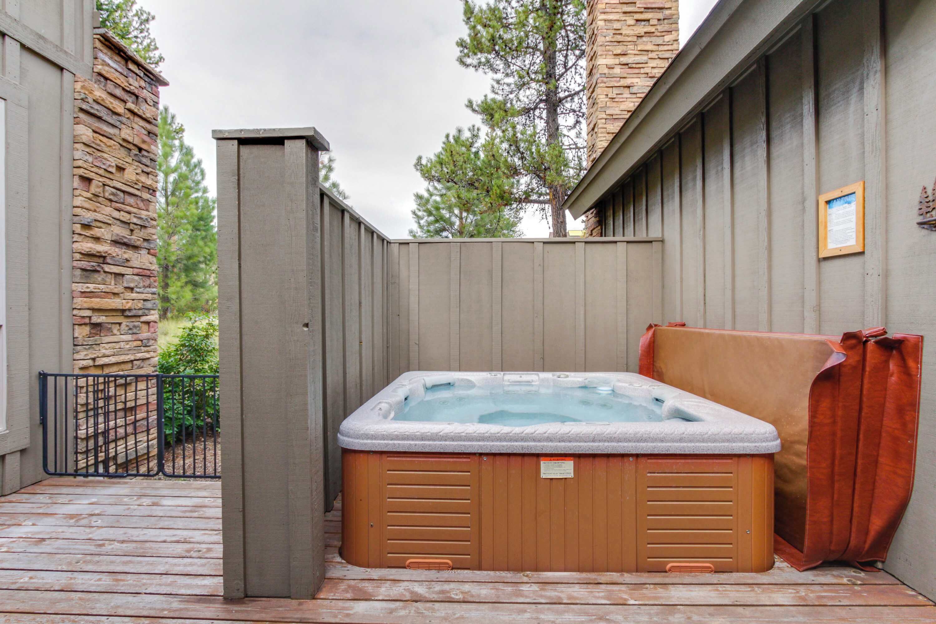 Bain à remous extérieur