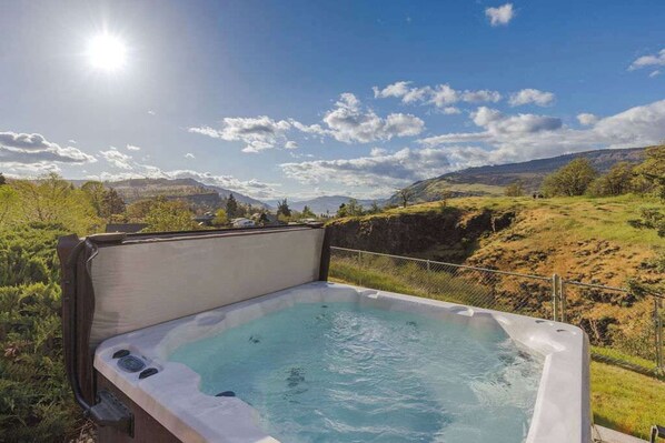 Bain à remous extérieur