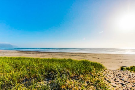 On the beach. Oceanfront condo - walk to beach & Gearhart Golf Links