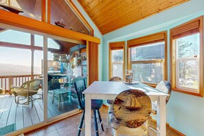 Dining - Ocean/mountain view home in Boardman Scenic Corridor with great deck (Brookings)