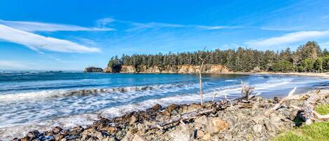 Beach nearby