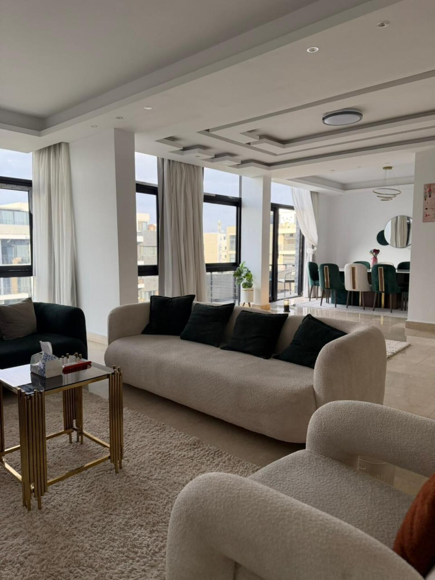 Área de sala de estar