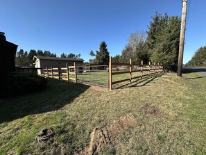 Property grounds - Cute Quaint Cabin by the Sea, w/ fire pit, wood-burning fireplace & WIFI (Long Beach)