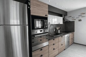 Fridge, microwave, oven, dishwasher - Peaceful stay with spa in Andernos-les-Bains (Andernos-les-Bains)