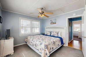 Iron/ironing board, WiFi, bed sheets - Dog-Friendly House Right On Sand w/ Patio, Private W/D, & Free WiFi (Edisto Beach)