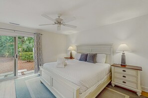 Iron/ironing board, travel cot, WiFi, bed sheets - Renovated home with private screened pool, lagoon views & nearby beach access (Hilton Head)
