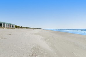 En la playa 
