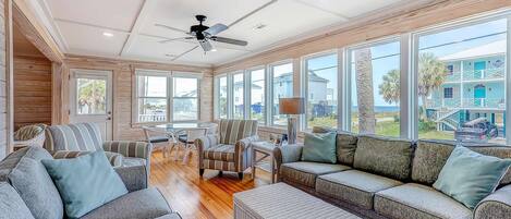 Área de sala de estar