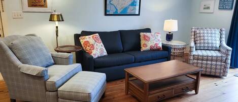 TV, DVD player, offices