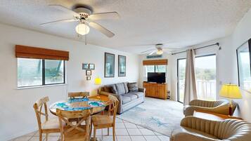 TV, DVD player, offices