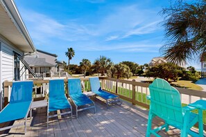 Terrace/patio - Bocation Time (Edisto Beach)