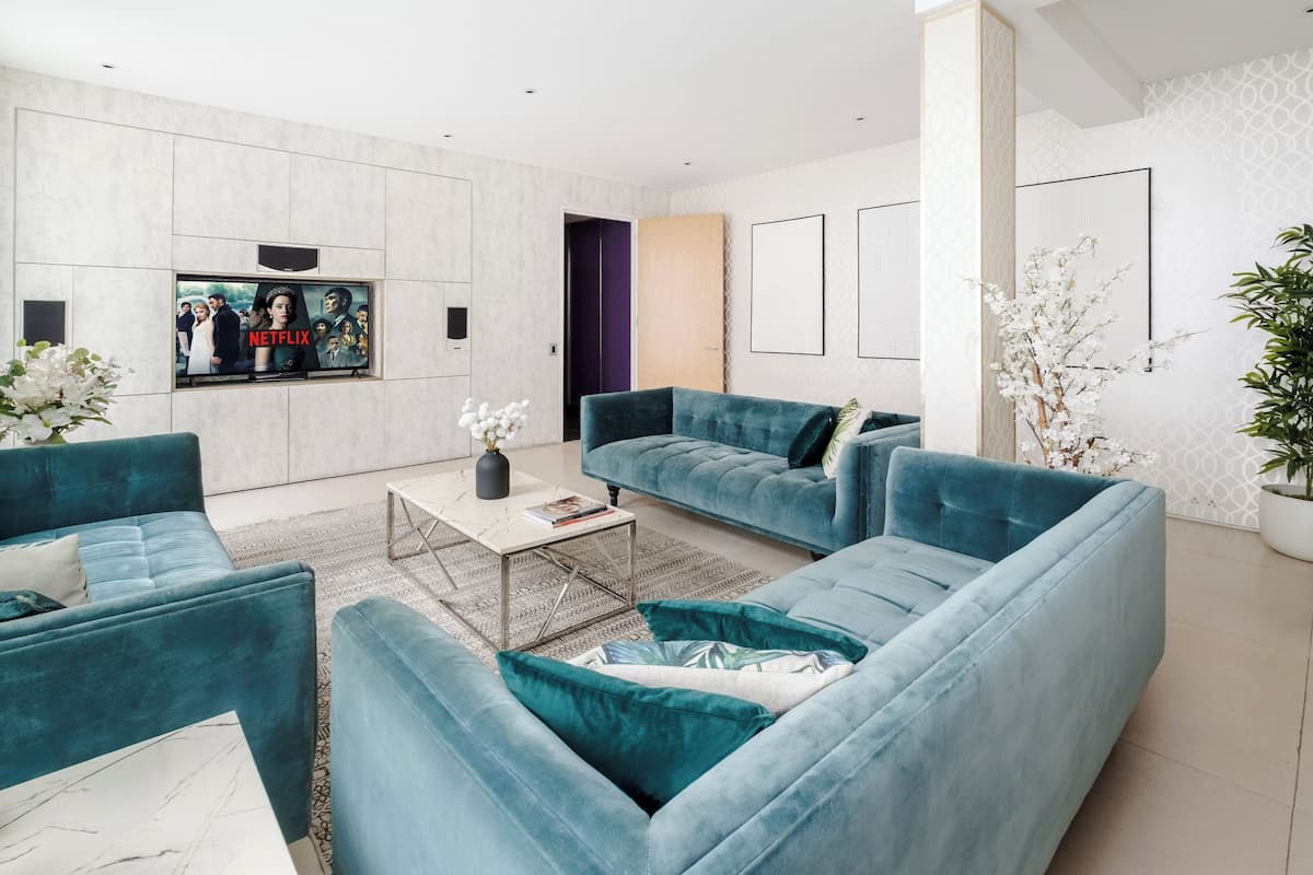 豪華公寓, 4 間臥室, 空調 | 客廳