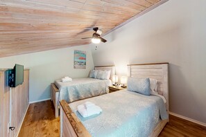 WiFi, bed sheets - Driftwood Villa - 261 | Golf course-view condo with balcony, W/D, AC - dogs OK (Edisto Beach)