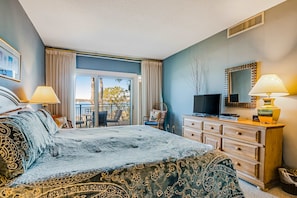Iron/ironing board, WiFi - Beachfront condo with large furnished balcony, pool & beautiful views (Hilton Head)