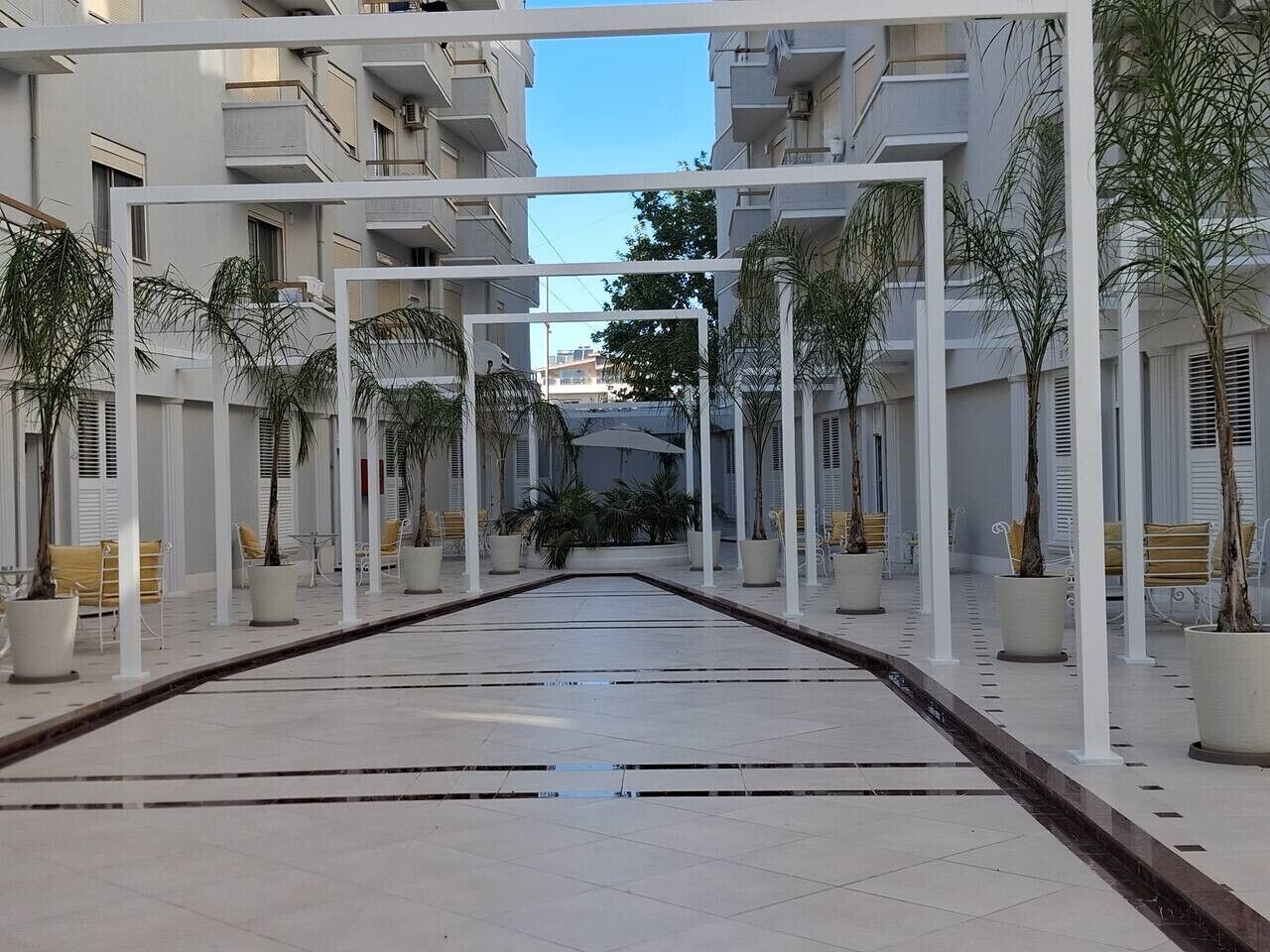 Enceinte de l’hébergement