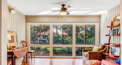 Vibrant, Waterfront Home with Free WiFi, Full Kitchen, Gas Grill, & A/C