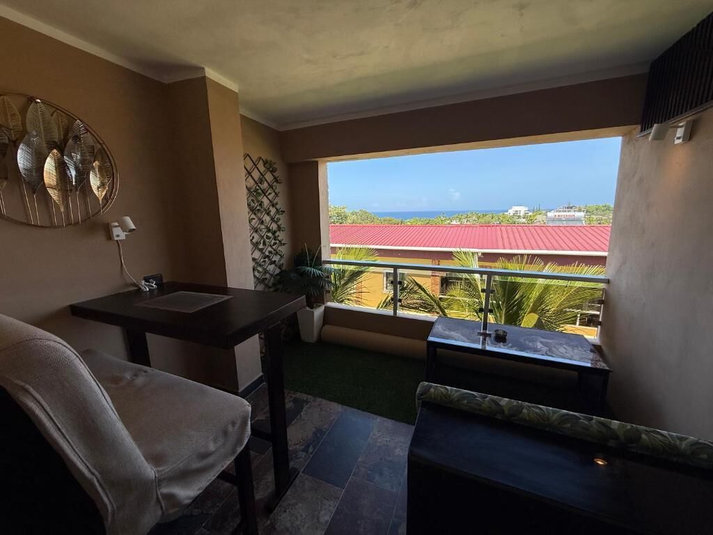 Premium-Zimmer, 1 Queen-Bett, Balkon, Meerblick | Innenbereich