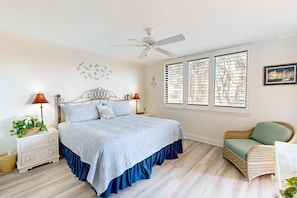 Iron/ironing board, WiFi, bed sheets, wheelchair access - Relaxing villa with pool, hot tub & tennis - partial ocean view (Hilton Head)