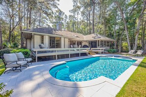 Pool - 3 BR Home with private pool in Palmetto Dunes, close to beach (Hilton Head)