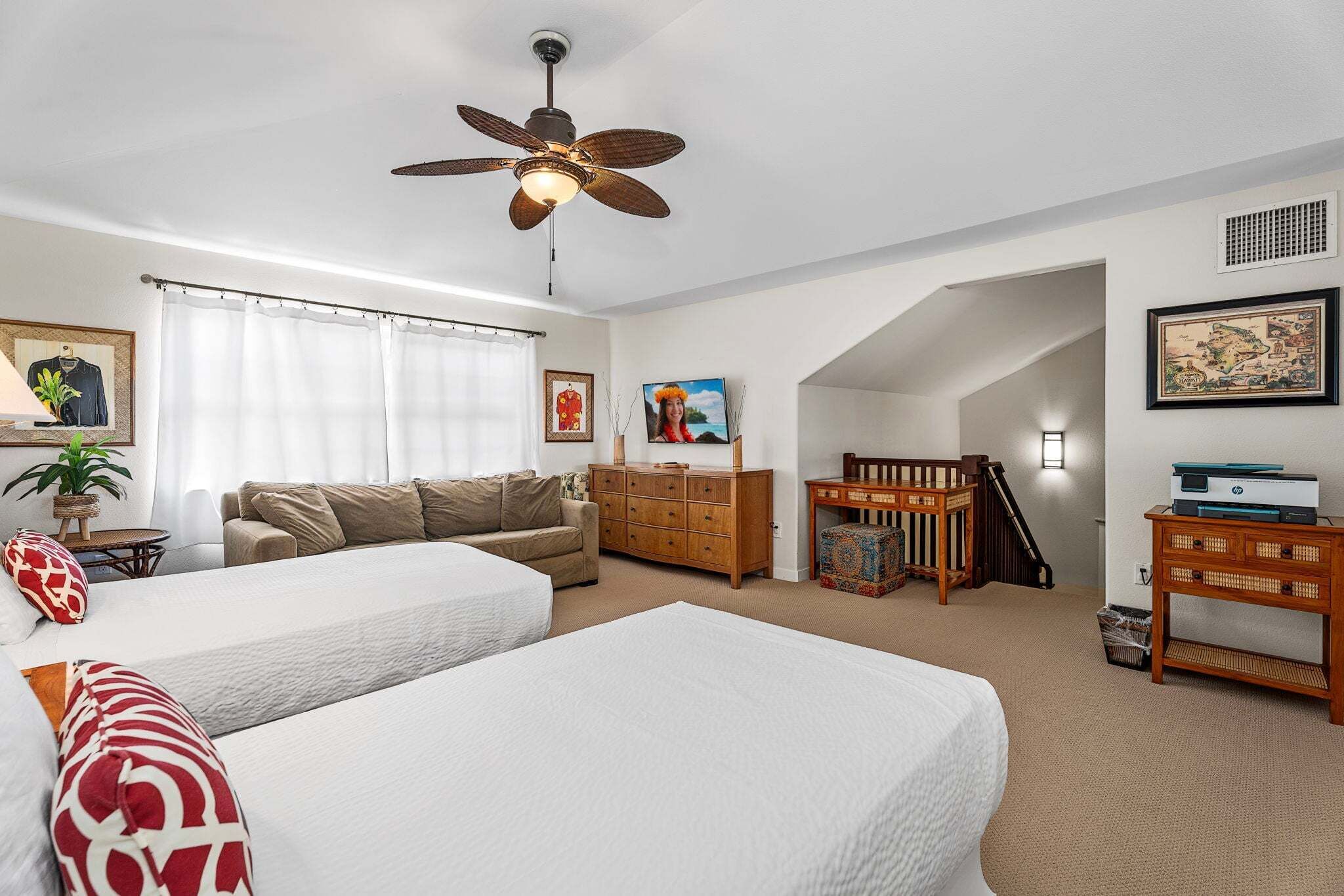 公 寓式客房, 多张床, 阳台, 山景 (Palm Villas at Mauna Lani F23)