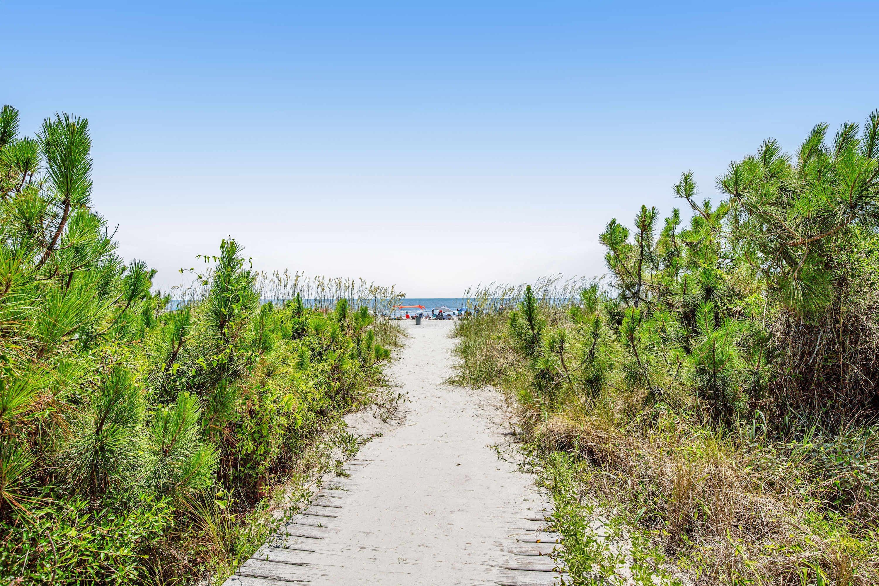 Beach nearby