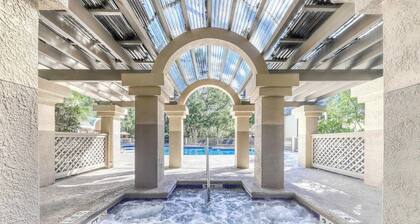 Family-Friendly Villa with Deck, Pool, & Hot Tub - Beach Nearby