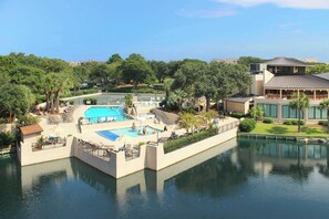 Pool - Spacious villa with pool, hot tub, playground & cute decor - steps from beach (Hilton Head)