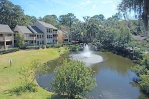 Exterior - Welcoming condo w/ pool, near beach & shopping + balcony overlooking the lagoon (Hilton Head)