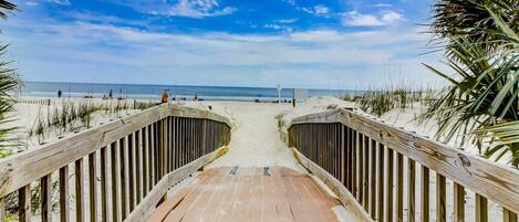Beach nearby