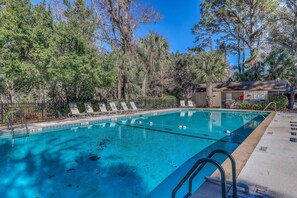 Pool - Recently Updated Resort Villa with WiFi & Pool - Quick Walk to Beach (Hilton Head)