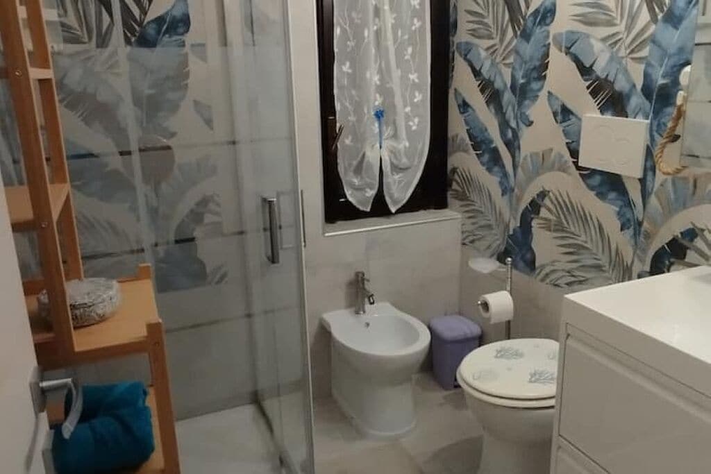 Regadera, secadora de cabello, bidet, toallas 