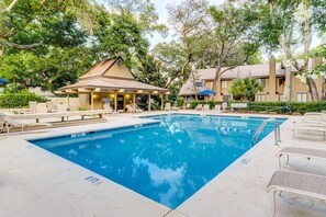 Pool - Roomy Two-Story Villa with Two Pools - Minutes to the Beach (Hilton Head)