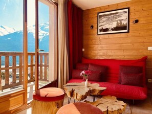 TV, DVD player - Apprt Front de Neige Aussois -6 Pers- Le Marmotton (Aussois)