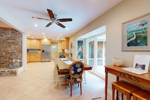 Dining - Spacious Home with Private Pool, Game Room, & Big Backyard - Great for Groups (Hilton Head)