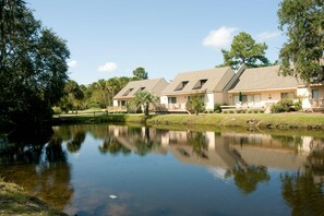 Exterior - Stylish Home w/ Private Deck, Shared Pool, and access to Dining and Shopping (Hilton Head)