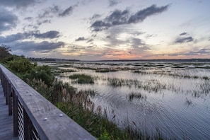 Property grounds - Harbour Town villa with courtyard view & pool - close to shops & restaurants (Hilton Head)