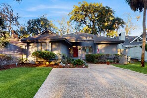 Exterior - All-Suite Shipyard Plantation Home with Decks, Fairway Views & Gas Grill (Hilton Head)