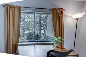Interior - Dog-Friendly Condo w/ Fast WiFi, a Patio, & Shared Pool - Walk to the Beach (Hilton Head)