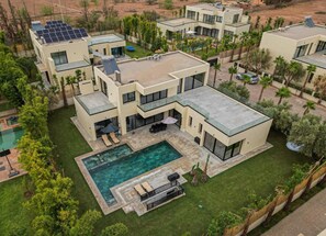 Exterior - Luxury Villa Dar Baby 4 Suites, heated pool, hamam and jacuzzi. (Marrakech)
